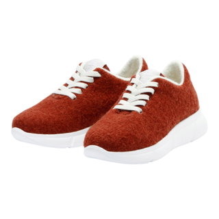 Grand Step Shoes Sneaker Cozy Wool (Wolle, antibakteriell) rostrot Damen